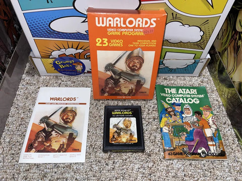 Warlord (Atari 2600) Pre-Owned: Game, Manual, Insert, and Box