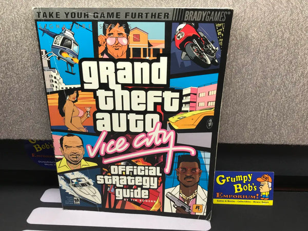 Grand Theft Auto: Vice City (Official Strategy Guide) (Signiature Series) (BradyGames) Pre-Owned (No Poster) (As Pictured)