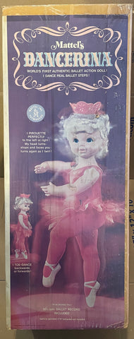 Dancerina Doll - 1968 (Mattel) Pre-Owned w/ Original Box (Needs Repair)