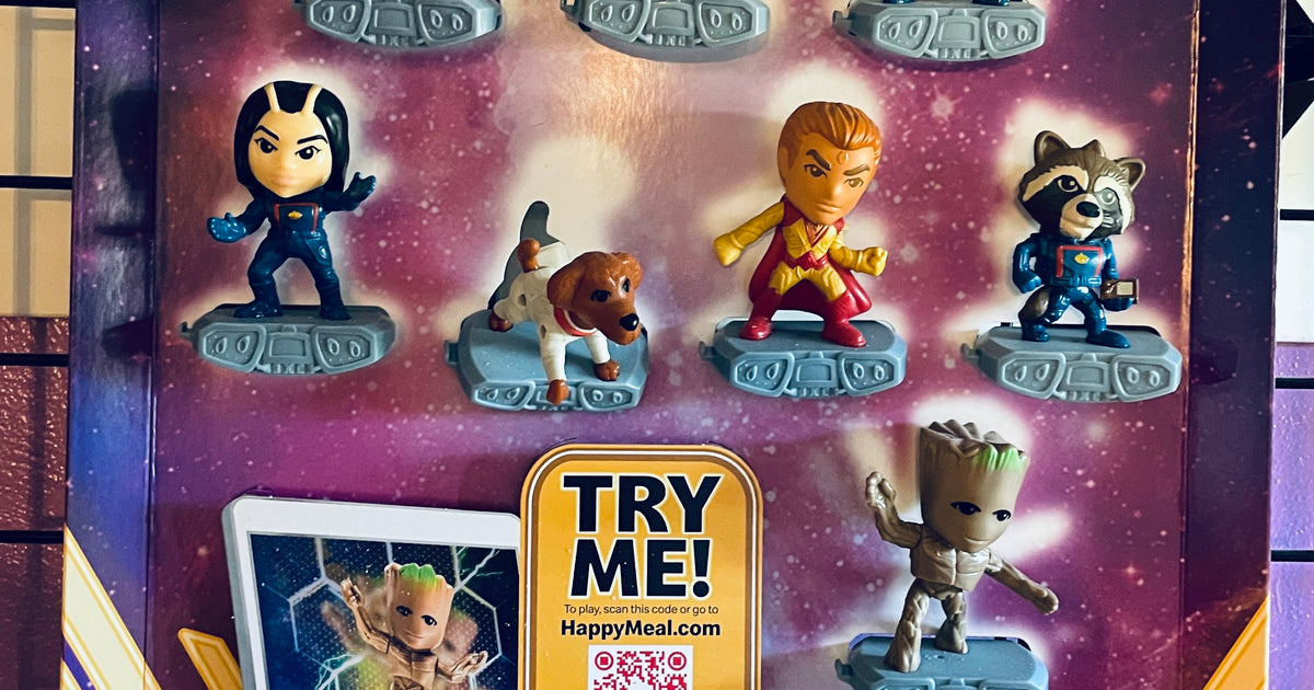 Guardians of the Galaxy 2023 McDonald's Happy Meal Box