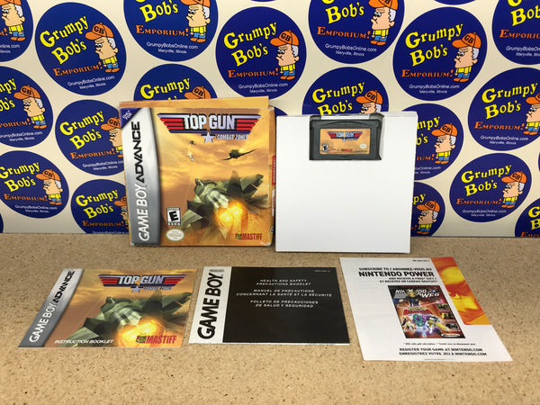 Top Gun: Combat Zones (Game Boy Advance) Pre-Owned: Game, Manual, 2 Inserts, Tray, and Box (As Pictured)