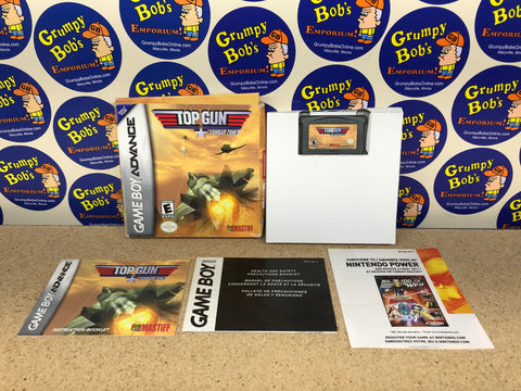 Top Gun: Combat Zones (Game Boy Advance) Pre-Owned: Game, Manual, 2 Inserts, Tray, and Box (As Pictured)
