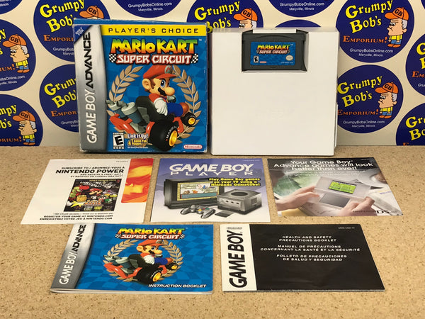 Mario Kart: Super Circuit (Game Boy Advance) Pre-Owned: Game, Manual, 4 Inserts, Tray, and Box (As Pictured)