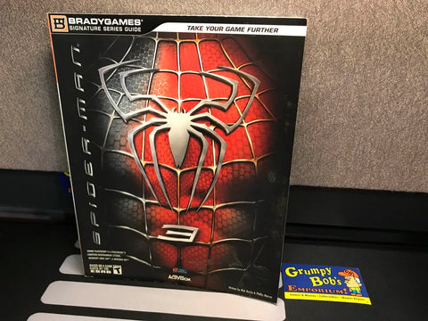 Spider-Man 3 (Signature Series) (Official Strategy Guide) (BradyGames) Pre-Owned w/ Poster (Pictured)