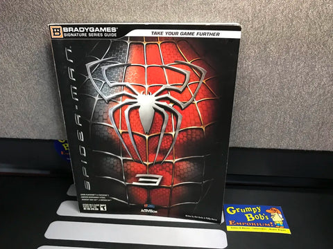 Spider-Man 3 (Signature Series Official Strategy Guide) (BradyGames) Pre-Owned w/ Detatched Poster (Pictured)