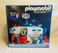 Space Series / Space Station (9733) (Playmobil) (Mattel) (1984 geobra BRANDSTATTER) Pre-Owned w/ Box (Pictured)