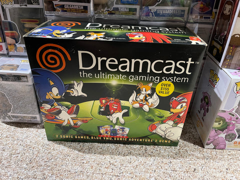 System w/ 2 Sonic Games + VMU + Controller + Hookups + Box + Slipcover (Sega Dreamcast) Pre-Owned (STORE PICK-UP ONLY)
