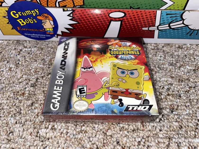 SpongeBob SquarePants: The Movie (Game Boy Advance) NEW – Grumpy