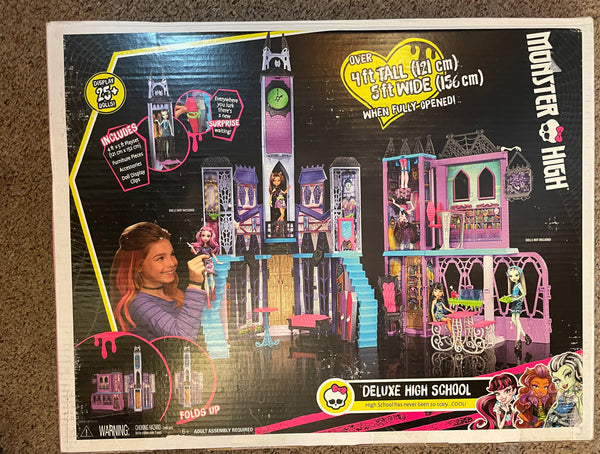 Monster High Deluxe High School - Doll Play Set (Mattel) NEW in BOX (In-Store Pick-Up ONLY)