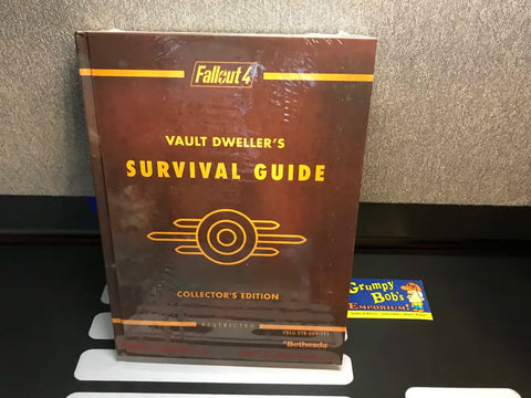 Fallout 4: Vault Dweller's Survival Guide (Hardcover / Collector's Edition) (Official Strategy Guide) (Prima) NEW (As Pictured)