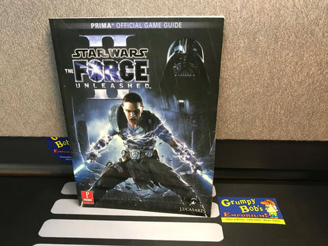 Star Wars: The Force Unleashed 2 (Official Strategy Guide) (Prima Games) Pre-Owned (As Pictured)