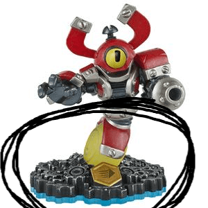 MAGNA CHARGE (SWAP-able) Tech (Skylanders Swap Force) Pre-Owned: BOTTOM HALF ONLY