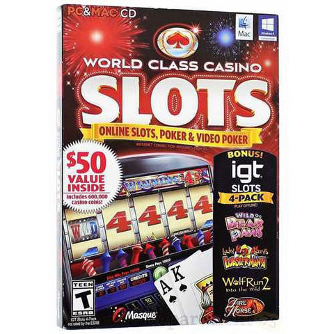 World Class Casino Slots (PC Game) Pre-Owned