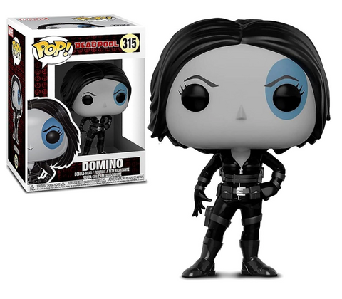POP! Marvel #315: Deadpool - Domino (Funko POP!) Figure and Box w/ Protector