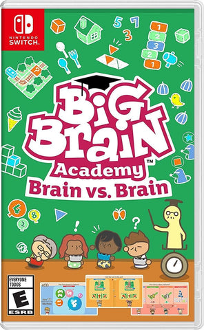 Big Brain Academy: Brain Vs. Brain (Nintendo Switch) Pre-Owned