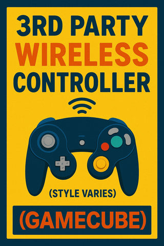 Wireless Controller - 3rd Party (Style Varies) (GameCube Accessory) Pre-Owned - $19.99