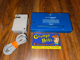 System - Matte Blue (Nintendo DSi) Pre-Owned in Box w/ Matching Serial Number (As Pictured)