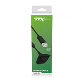 Controller Charge Cable - Black (TTX Tech) (Xbox 360) NEW
