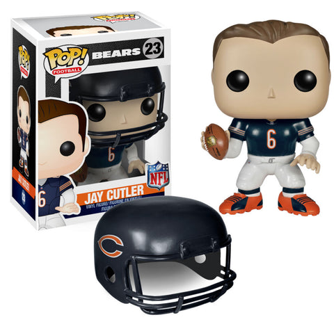 POP! Football #23: Bears - Jay Cutler (Funko POP!) Figure and Box w/ Protector (Box Damage)