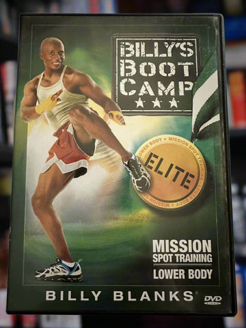 Billy's Boot Camp Elite: Mission Spot Training - Lower Body (DVD) Pre-Owned