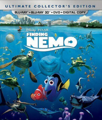 Finding Nemo (Ultimate Collector's Edition) (Blu-ray + 3D + DVD) Pre-Owned