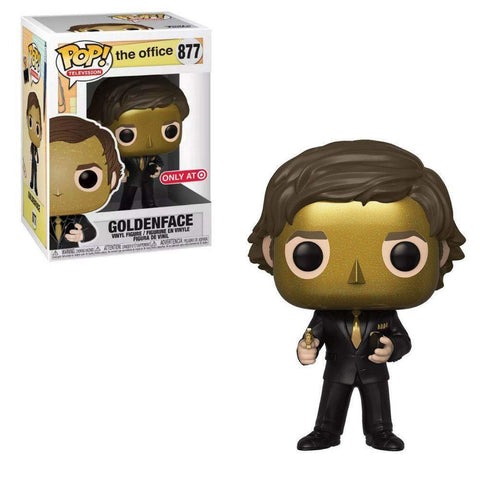 POP! Television #877: The Office - Goldenface (Target Exclusive) (Funko POP!) Figure and Box w/ Protector
