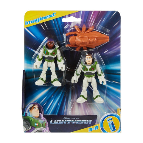 Lightyear: Buzz Lightyear & Alisha Hawthorne (Disney) (Pixar) (Fisher-Price) (Imaginext) NEW