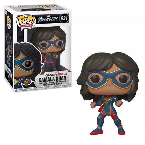 POP! Games #631: Marvel Avengers - Gamerverse - Kamala Khan (Funko POP!) Figure and Box w/ Protector