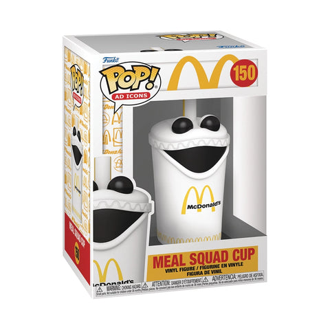 Funko POP! Ad Icons #150: McDonald’s - Meal Squad Cup (Funko POP!) Figure and Box w/ Protector