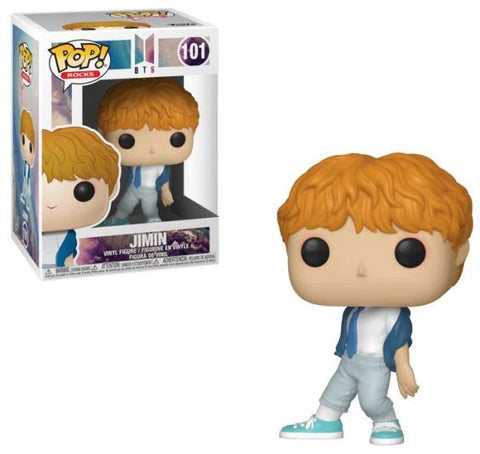 POP! Rocks #101: BTS - Jimin (Big Hit) (Funko POP!) Figure and Box w/ Protector