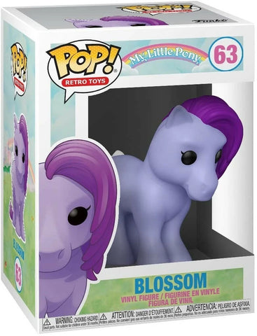 POP! Retro Toys #63: My Little Pony - Blossom (MLP) (Funko POP!) Figure and Box w/ Protector