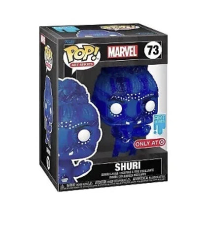 POP! Art Series #73: Marvel - Shuri (Target Exclusive) (Funko POP!) Figure and Box w/ Protector