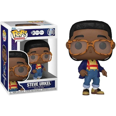 POP! Television #1380: WB 100 - Steve Urkel (Family Matters) (Funko POP!) Figure and Box w/ Protector