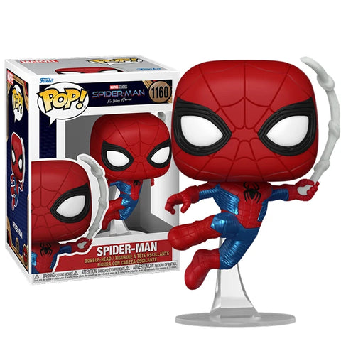 POP! Marvel Studios #1160: Spider-Man No Way Home - Spider-Man (Funko POP!) Figure and Box w/ Protector
