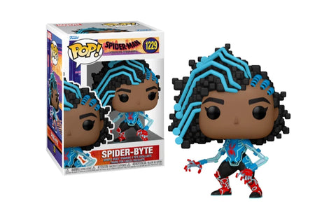 POP! Marvel #1229: Spider-Man Across The Spider-Verse - Spider-Byte (Funko POP!) Figure and Box w/ Protector