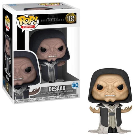 POP! Movies #1125: Zack Snyder's Justice League - Desaad (Funko POP!) Figure and Box w/ Protector