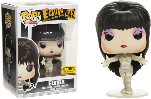 POP! Television #542: Elvira Mistress of The Dark - Elvira (Special Edition) (Funko POP!) Figure and Box w/ Protector