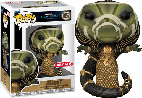 POP! Marvel Studios #1052: Moon Knight - Ammit (Target Exclusive) (Funko POP!) Figure and Box w/ Protector