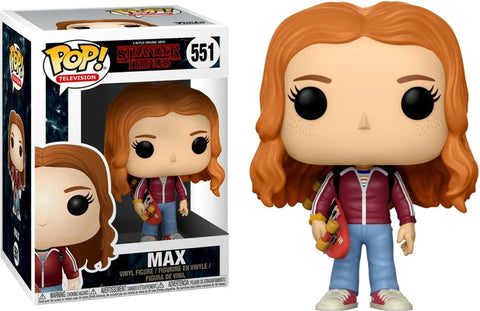 POP! Television #551: Stranger Things - Max (Funko POP!) Figure and Box w/ Protector (Box Damage)