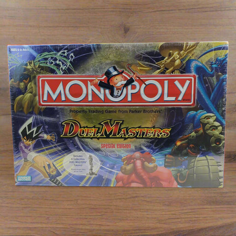 Monopoly: Duel Masters Special Edition (2004) (Wizards of the Coast) (Hasbro) (Parker Brothers) (Board Game) Pre-Owned (Contents Listed in Description)