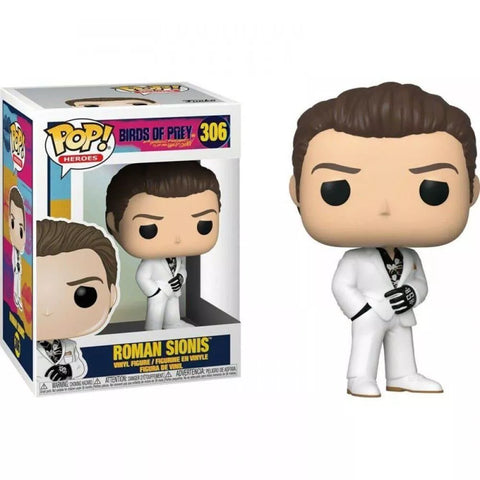 POP! Heroes #306: Birds of Prey - Roman Sionis (White Suit) (Funko POP!) Figure and Box w/ Protector