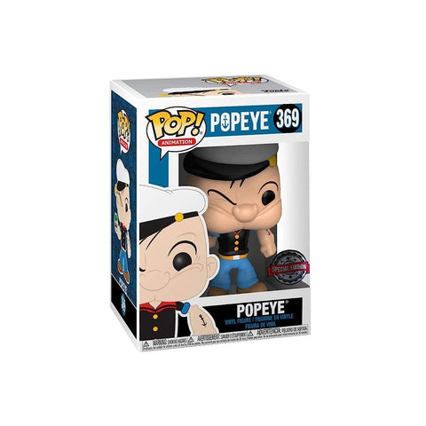 POP! Animation #369: Popeye (Special Edition) (Funko POP!) Figure and Box w/ Protector (Box Damage)