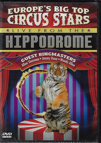 Europe's Big Top Circus Stars: Live from the Hippodrome (Guest Ringmasters: Allen Sherman / Jimmy Dean / Woody Allen) (DVD) NEW