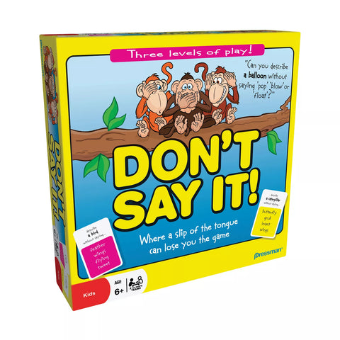 Don't Say It (2008 Pressman) #3001 (Board Game) Pre-Owned: Complete