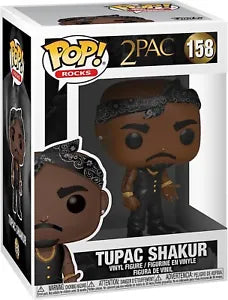POP! Rocks #158: 2PAC - Tupac Shakur (Funko POP!) Figure and Box w/ Protector