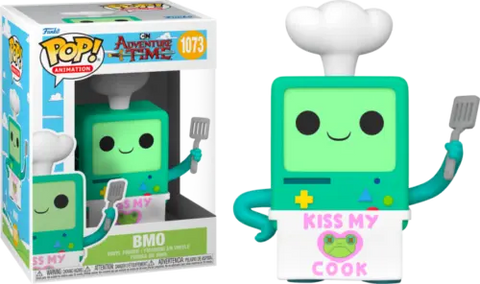 POP! Animation #1073: Adventure Time - BMO (CN Cartoon Network) (Funko POP!) Figure and Box w/ Protector