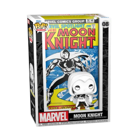 POP! Comic Covers #08: Marvel - Moon Knight (Funko POP!) Figure and Hard Case (no box)