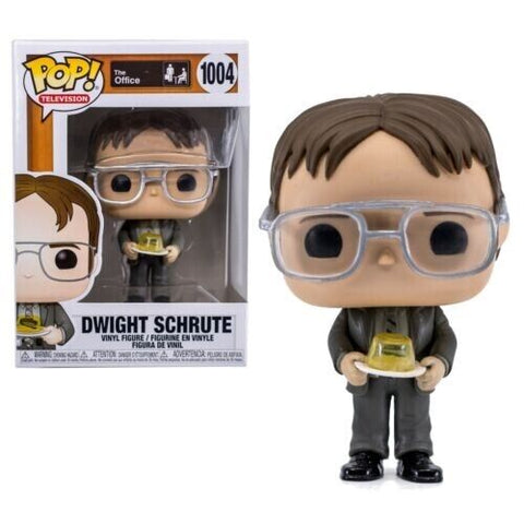 POP! Television #1004: The Office - Dwight Schrute (Funko POP!) Figure and Box w/ Protector (Box Damage)