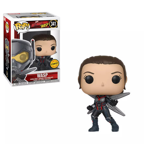POP! Marvel #341: Ant-Man and The Wasp - Wasp (Limited Edition Chase) (Funko POP!) Figure and Box w/ Protector