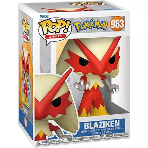 POP! Games #983: Pokemon - Blaziken (Funko POP!) Figure and Box w/ Protector